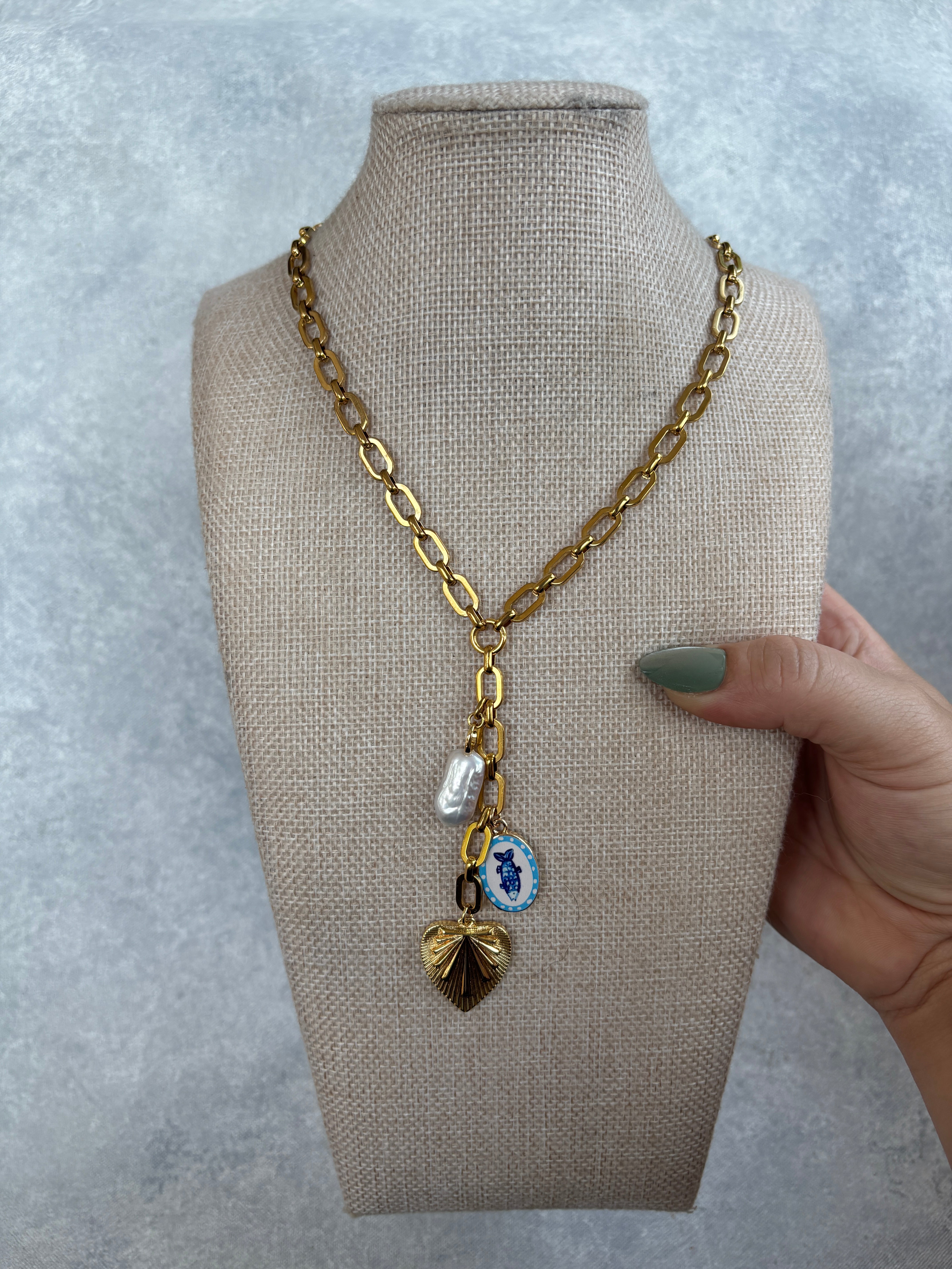 BLUE FISH LARIAT