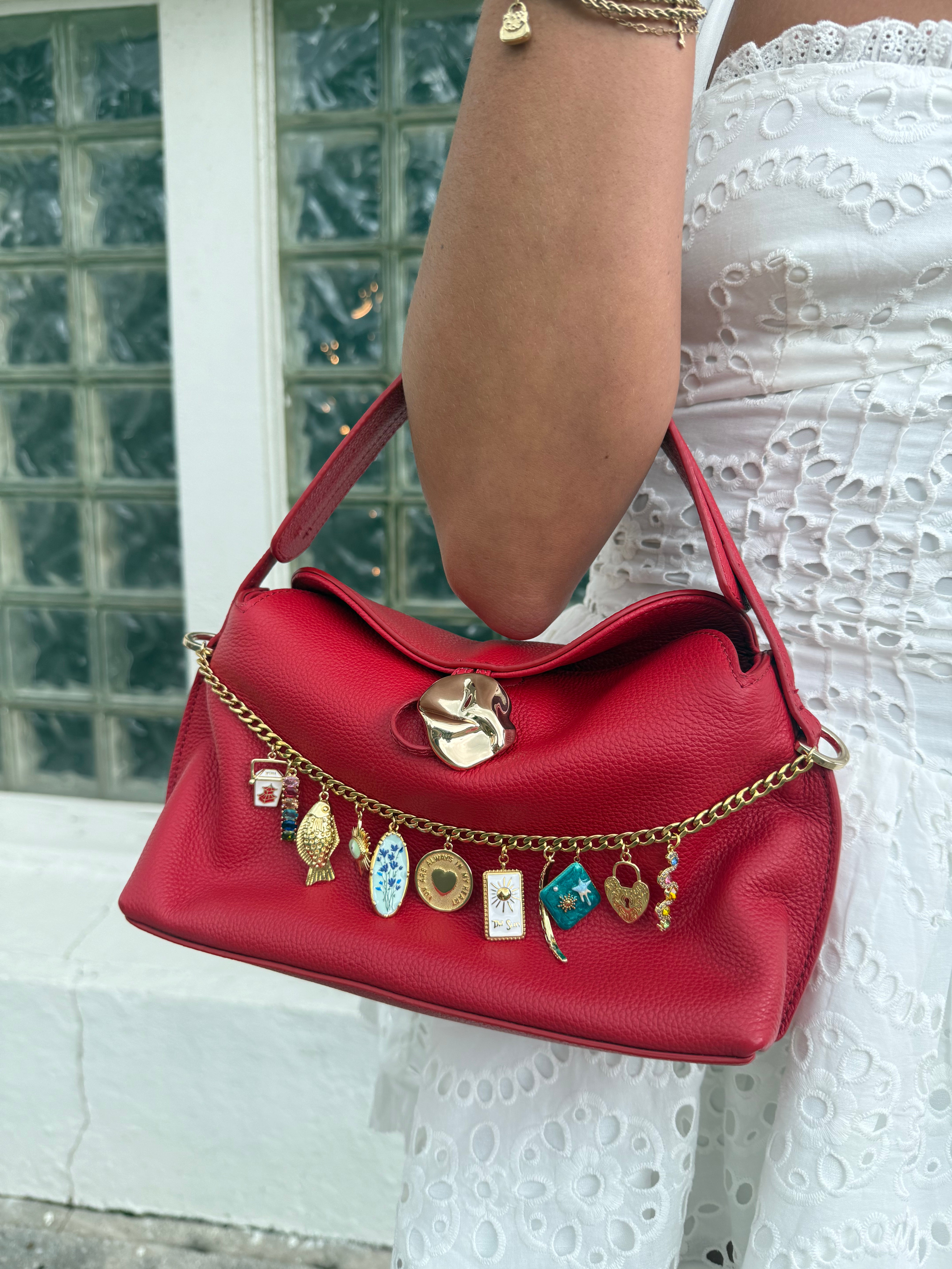 LILY CHARM BAG CHAIN