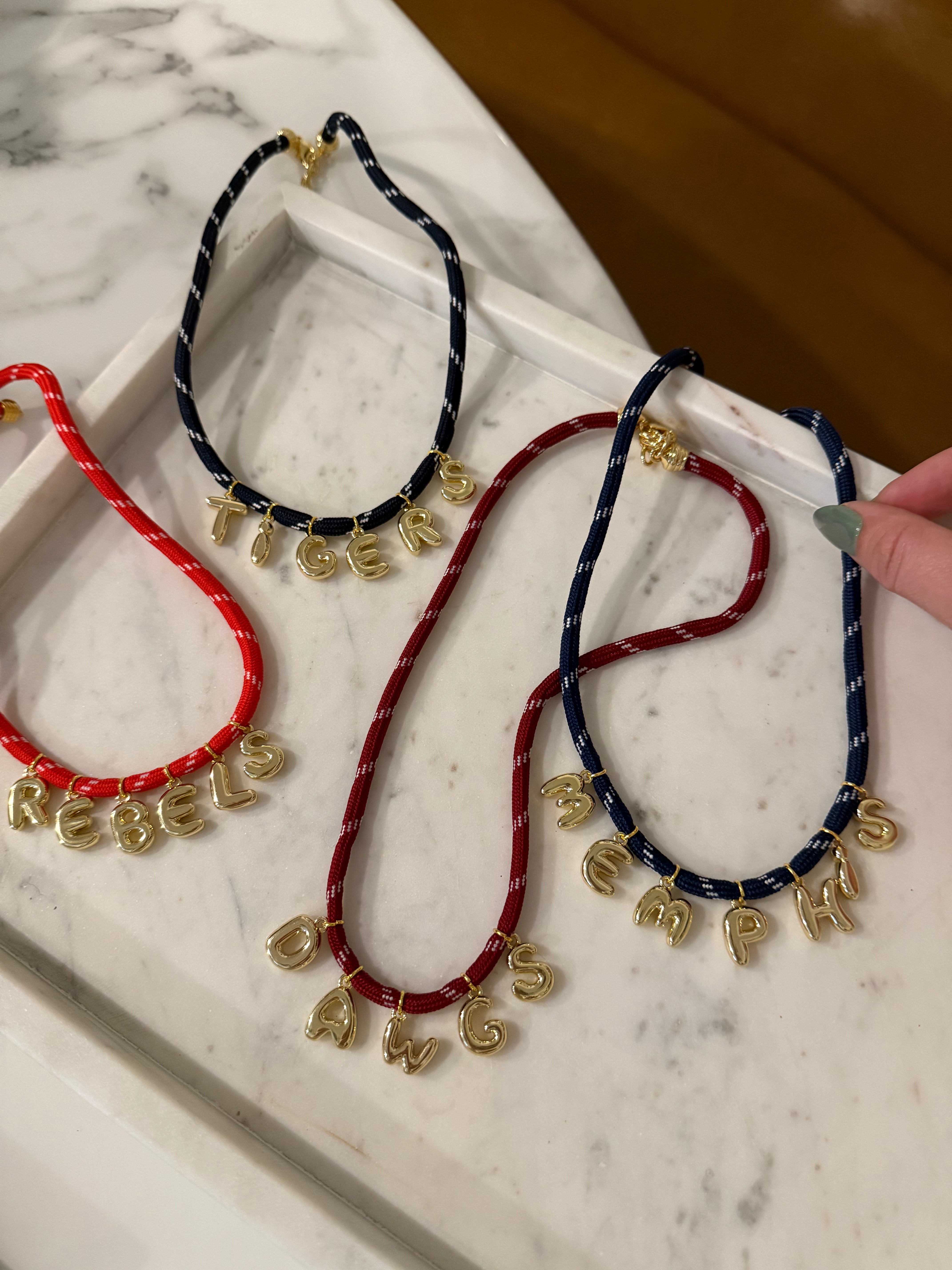TEAM BUBBLE NECKLACES