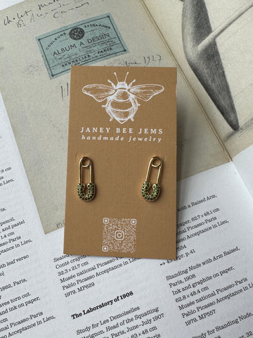 SAFETY PIN EARRINGS