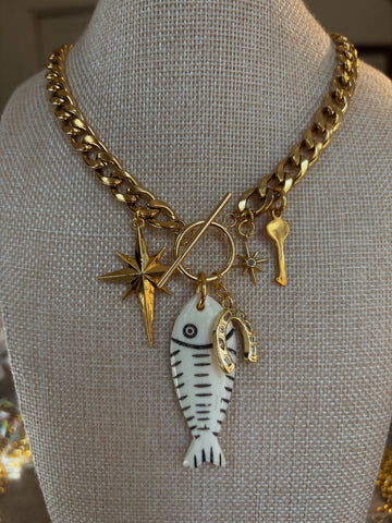 BONE FISH NECKLACE PREORDER