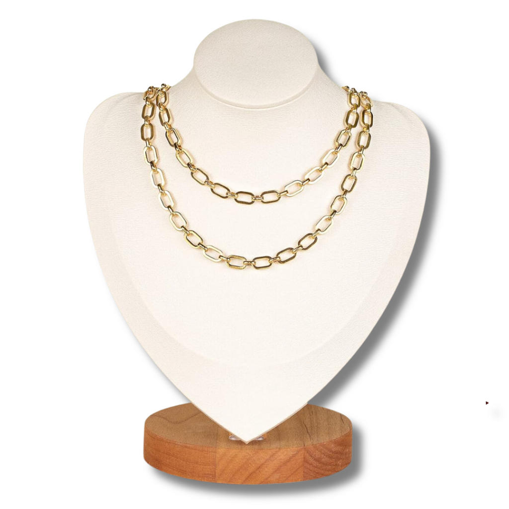 ROUNDED SQUARE CHAIN – Janey Bee Jems