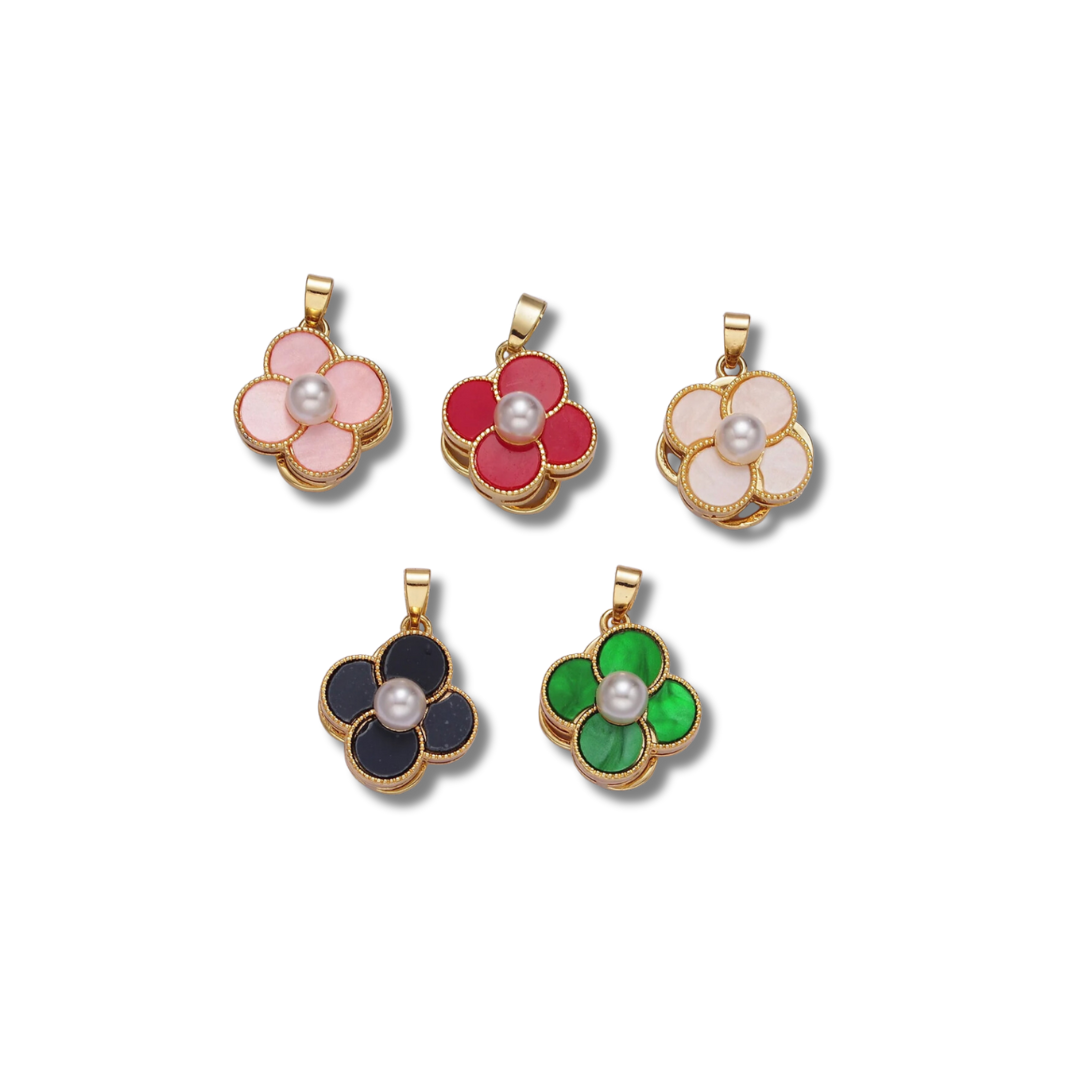 SPINNER FLOWER CHARMS (M)