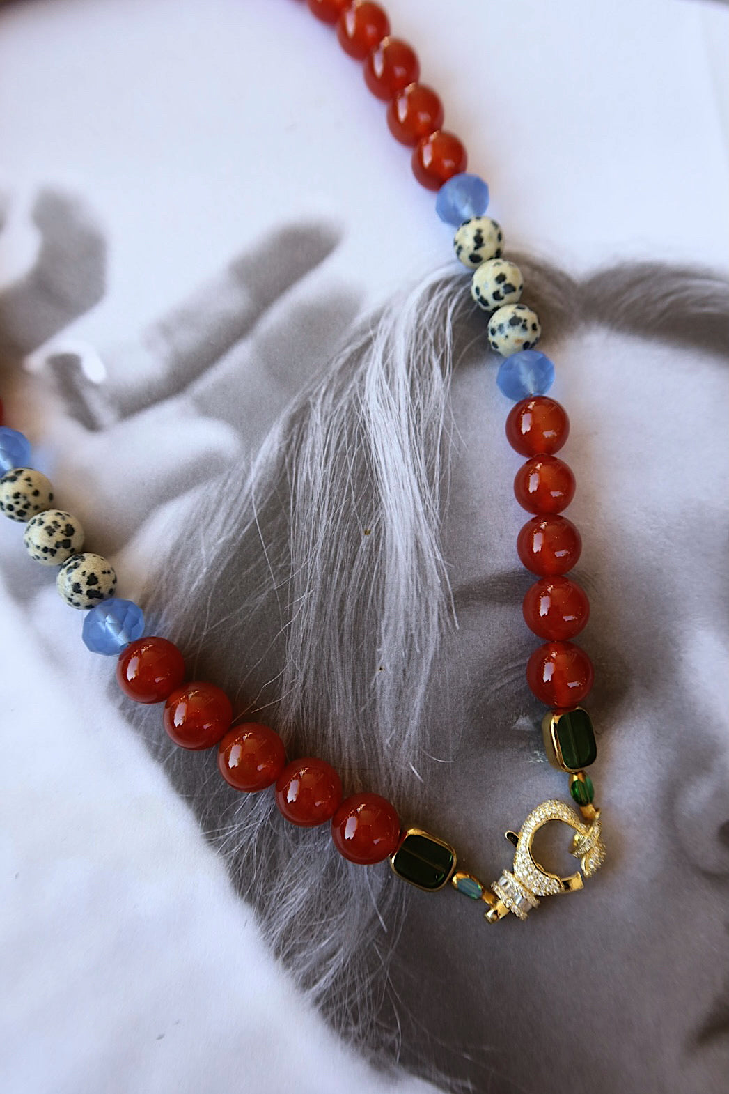 CARNELIAN CHARM HOLDER