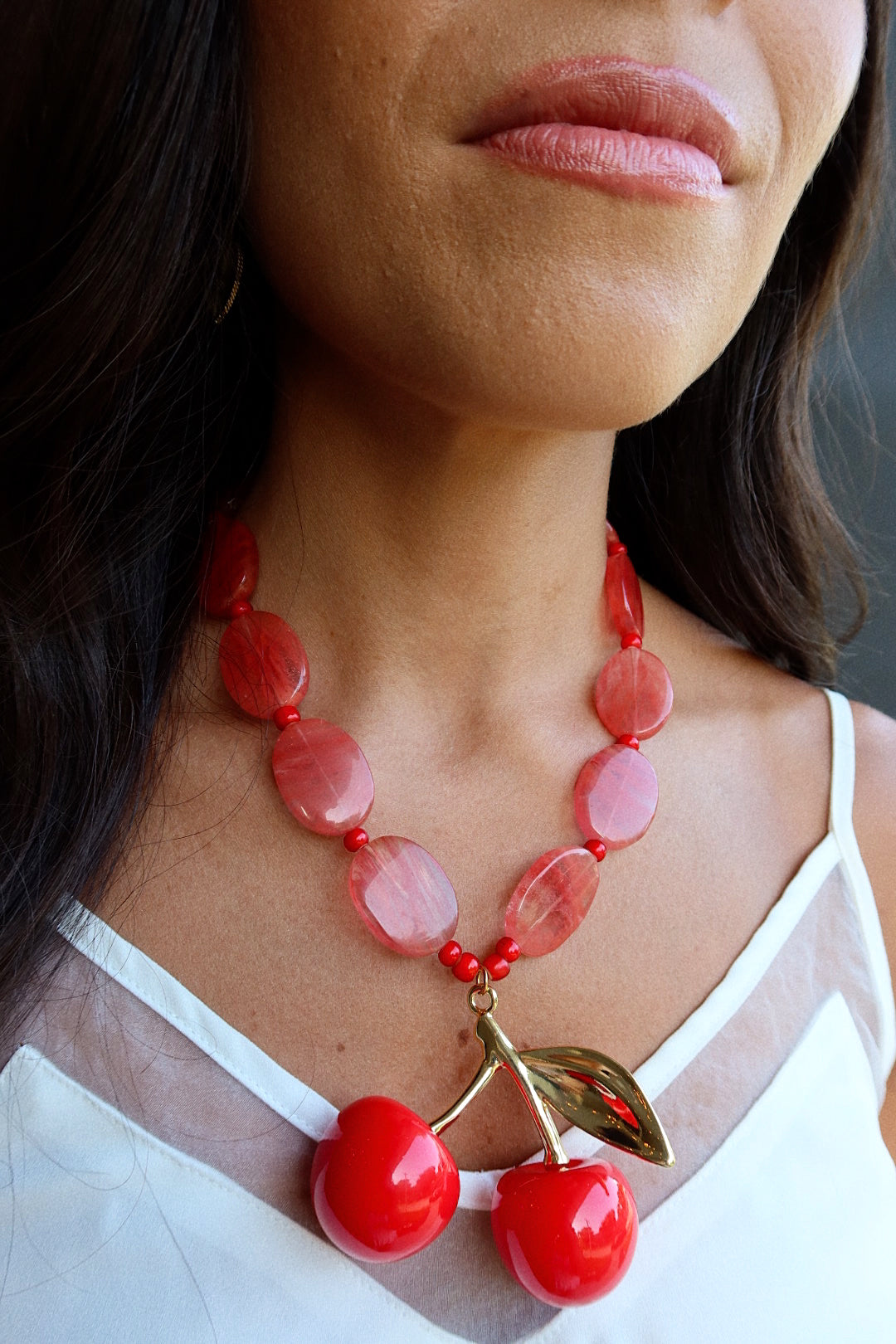 CHERRY BOMB (STRAWBERRY BEADS)