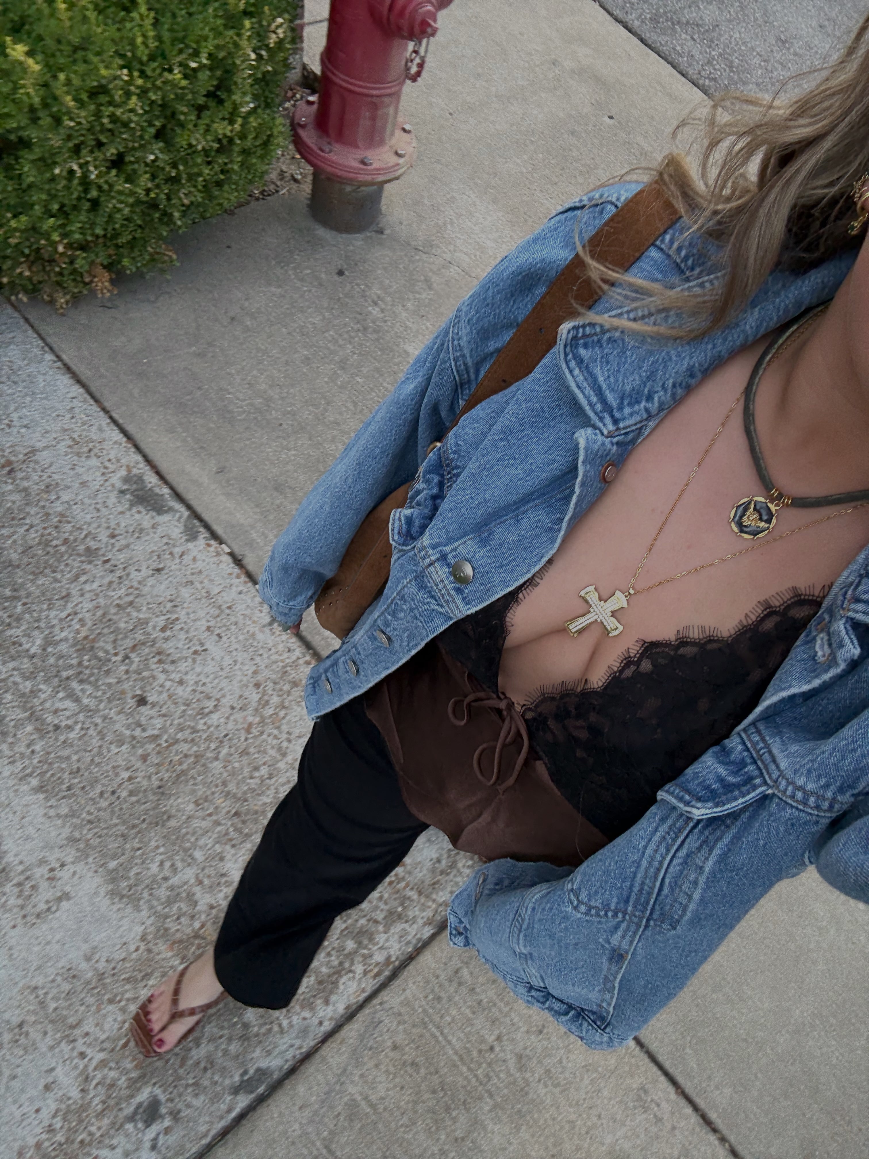 ANGEL AND CROSS NECKLACE DUO