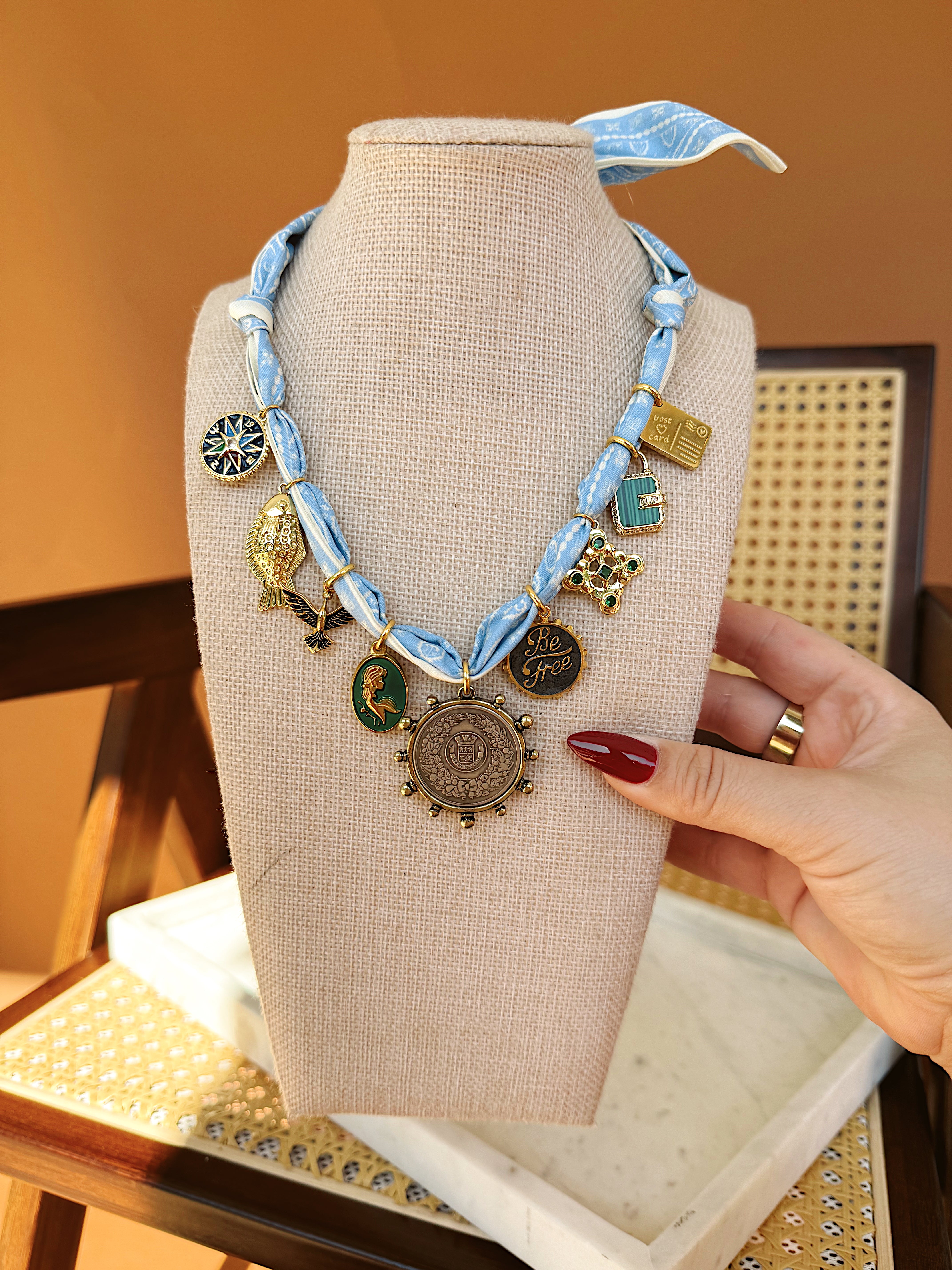 SHES A BIG STAR CHARM NECKLACE