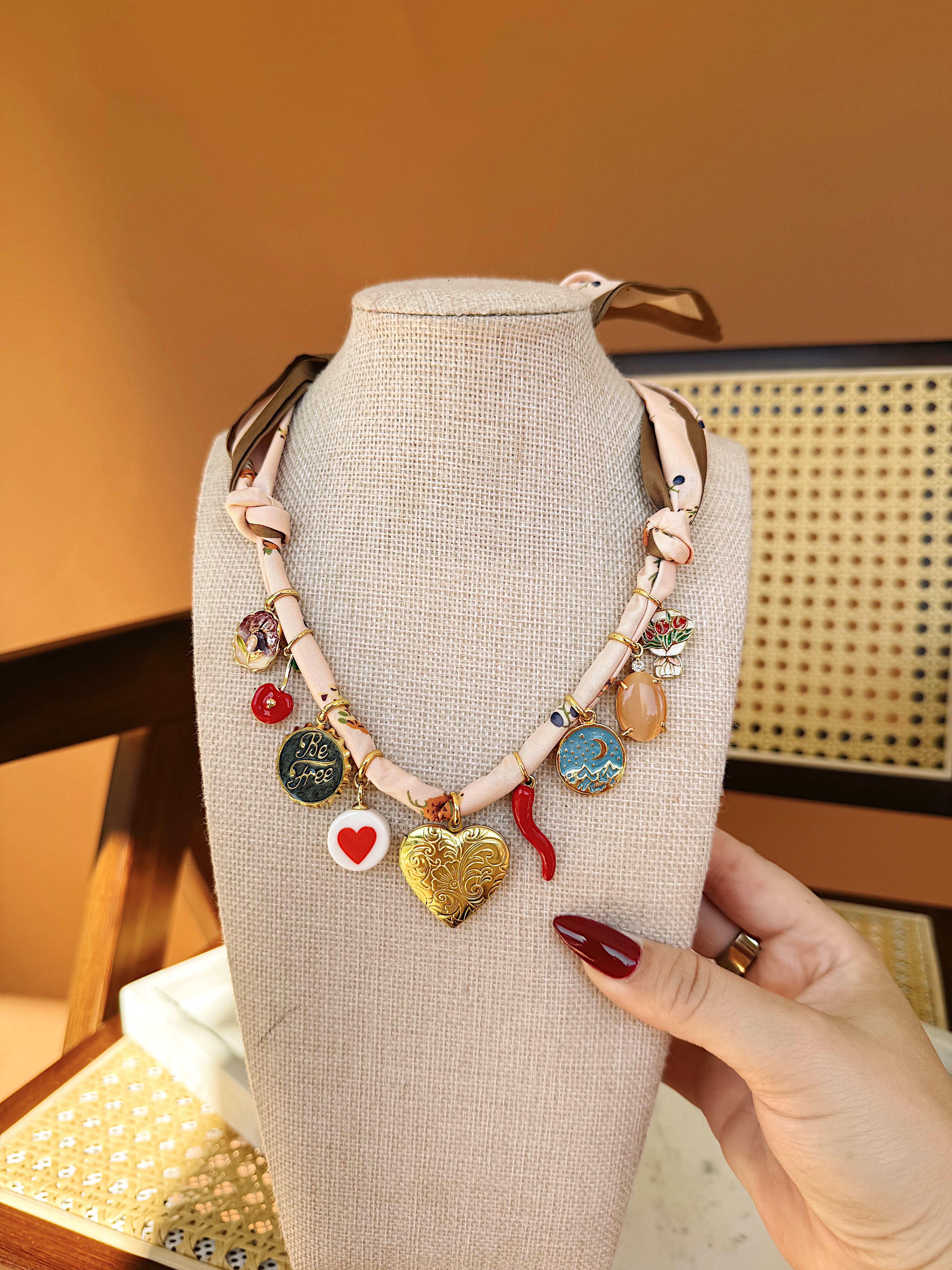 LOVE YOU MORE CHARM NECKLACE