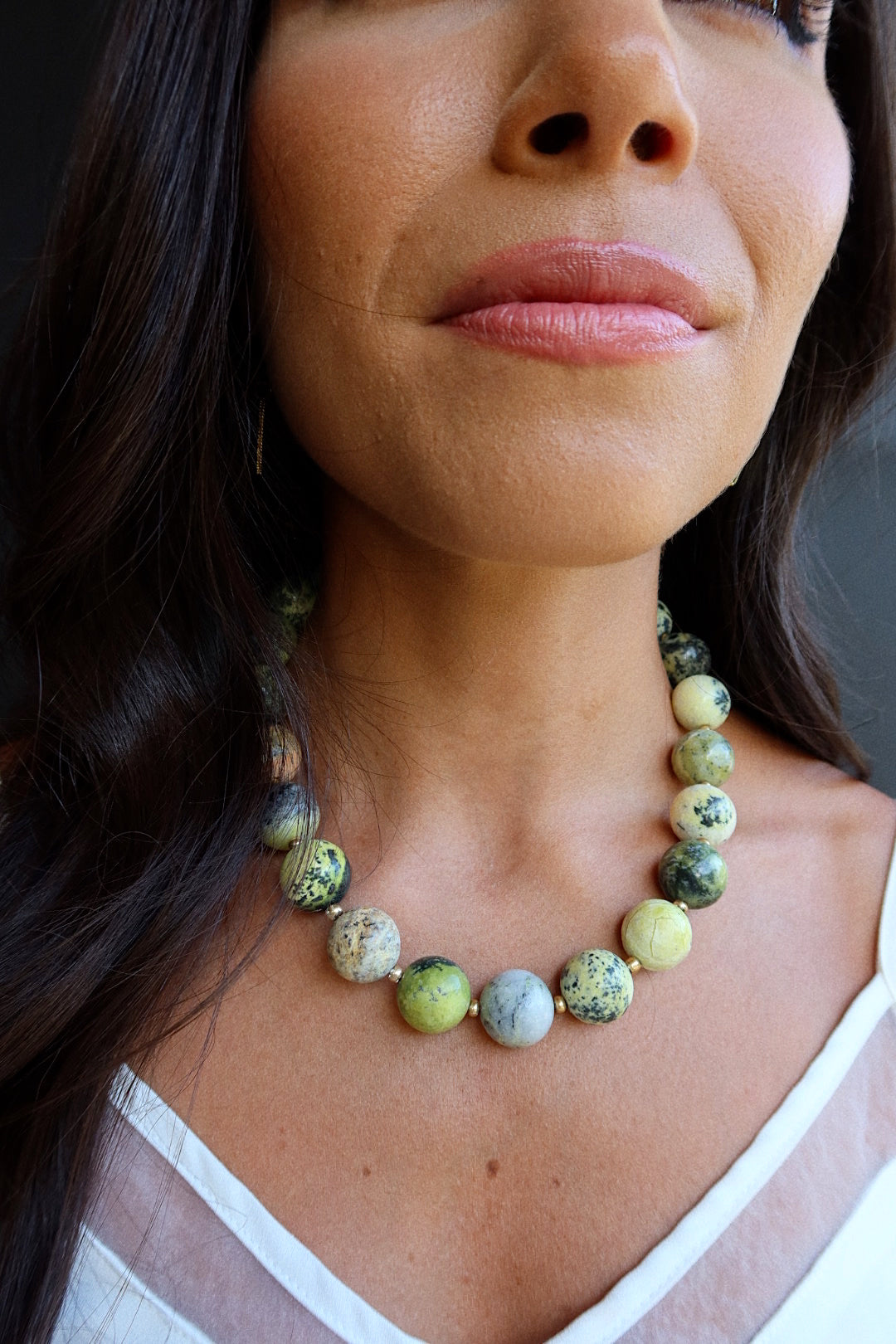 DYLAN (SERPENTINE JASPER BEADS)