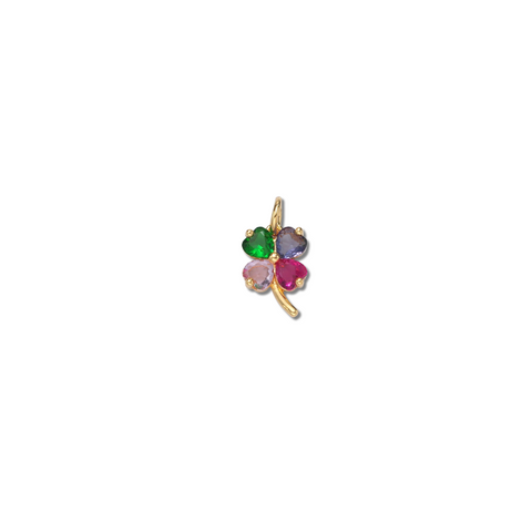 COLORFUL CLOVER CHARM